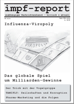 impf-report Ausgabe Nr. 12: "Das R&auml;tsel der Spanischen Grippe"