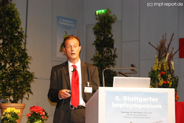 Dr. med. Klaus Hartmann referiert über neue Impfstoffe 6. Stuttgarter Impfsymposium
