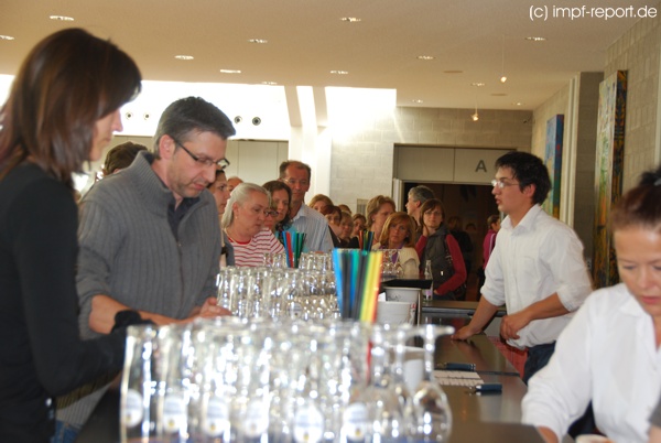 Das Restaurant "Kulisse" sorgte für das leibliche Wohl 6. Stuttgarter Impfsymposium